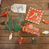 Tiered Tray Bundle | Christmas Decor | Laser Cut