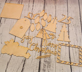 Tiered Tray Bundle | Christmas Decor | Laser Cut