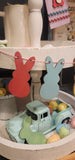 DIY Kit | Easter Tiered Tray | Peeps | Tiered Tray Paint Kit