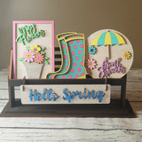 Interchangeable Bench | Tiered Tray Alternative | Holiday Decorating | Seasons