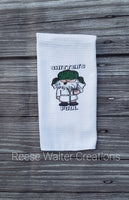 Shitters Full | Christmas Towel | Cousin Eddie | Griswolds | Christmas Vacation | Kitchen Towel | Chistmas Decor