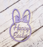 Easter Basket Tags | Personalized Bunny | Wooden Tag | Laser
