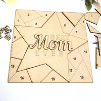 DIY Mother's Day Sign Kit | Best Mom Ever | Take Home Kit | Kids Craft | Paint Party