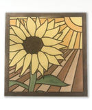 DIY Sunflower Paint Kit | Zoom Paint Party | Quarantine Wine and Paint | Sunflower Sign | Laser Cut
