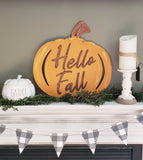 Pumpkin Sign | Door Hanger | Fall Decor | Laser Cut