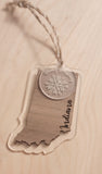 State Ornament | Christmas Ornament | Hometown | Laser Cut