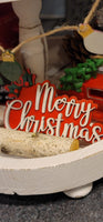 Tiered Tray Bundle | Christmas Decor | Laser Cut
