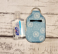Hand Sanitizer Holder | Stocking Stuffers | Neoprene Key Ring | Backpack Tag