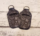 Hand Sanitizer Holder | Stocking Stuffers | Neoprene Key Ring | Backpack Tag