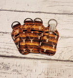 Hand Sanitizer Holder | Stocking Stuffers | Neoprene Key Ring | Backpack Tag