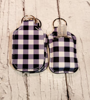 Hand Sanitizer Holder | Stocking Stuffers | Neoprene Key Ring | Backpack Tag
