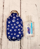 Hand Sanitizer Holder | Stocking Stuffers | Neoprene Key Ring | Backpack Tag