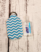 Hand Sanitizer Holder | Stocking Stuffers | Neoprene Key Ring | Backpack Tag