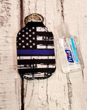 Hand Sanitizer Holder | Stocking Stuffers | Neoprene Key Ring | Backpack Tag