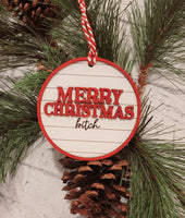 Snarky Ornaments | Adult Humor | Rated PG | Curse Words