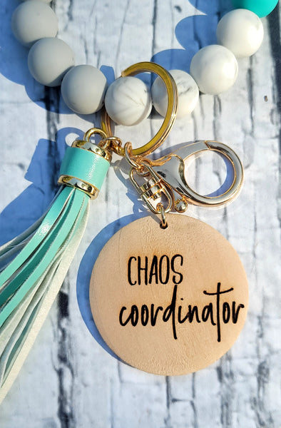 Bracelet Key Chain | Chaos Coordinator | Key Ring
