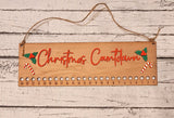 Christmas Countdown | Candy Cane Advent Calender | Christmas Sign