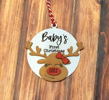 Babys's First Christmas | New Baby Ornament | Shower Gift