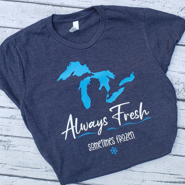 Always Fresh | Great Lakes Shirt | Lake Michigan |